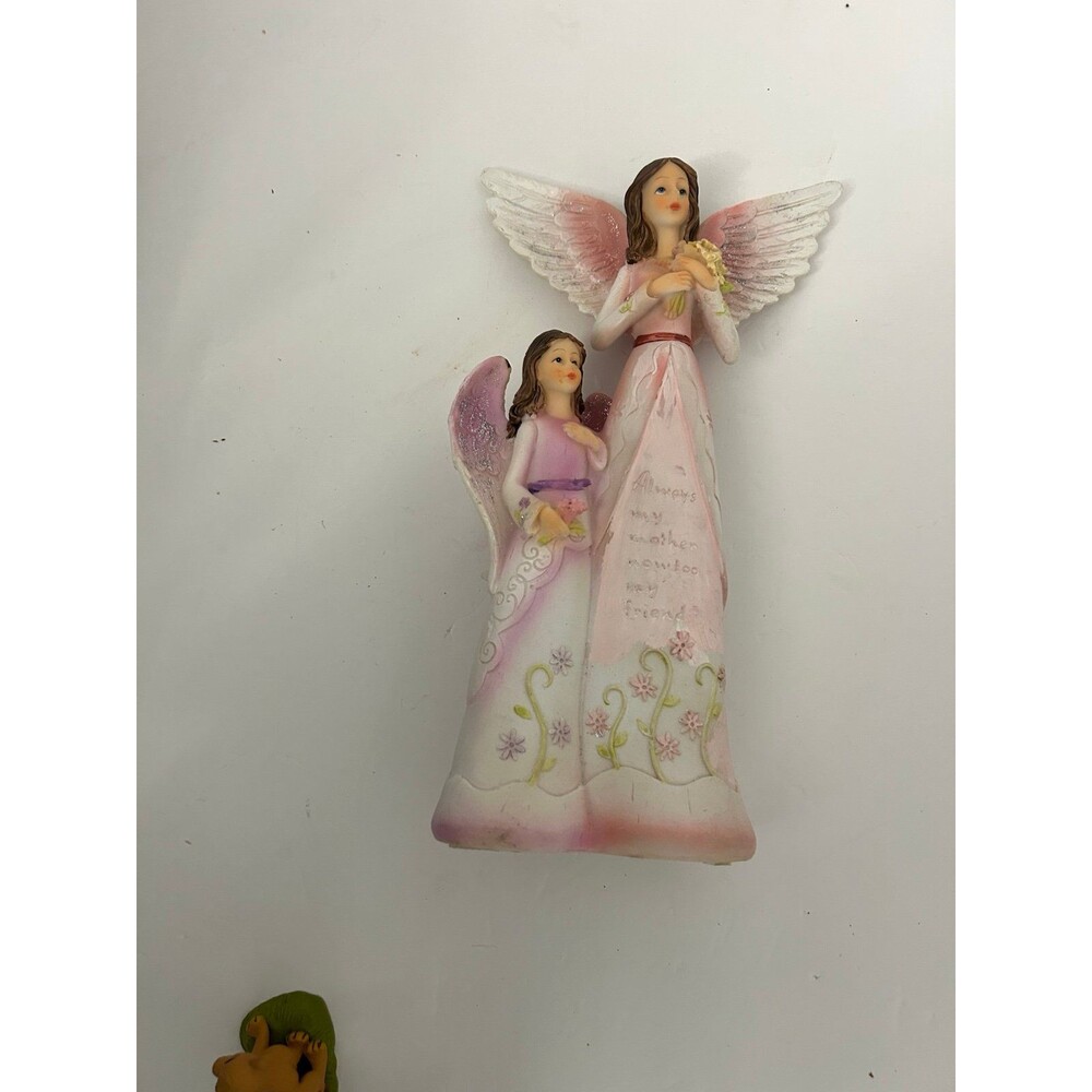 Mother and daughter ceramic Angels